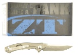 Lot #163 - Zero Tolerance 0450 Dmitry Sinkevich Flipper Folding knife in Box. Blade Length:  3.