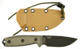 Lot #190 - ESEE 3P Knife -Specifications- Overall length: 8.25 in., Blade length:  3.50 in., Ma