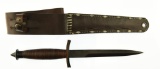 Lot #193 - Case V-42 Military Fighting Stiletto Knife Replica Brown Leather Sheath. 7