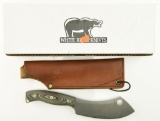 Lot #202 - White River Camp Cleaver 55 Knife In Box Specifications:  Blade Length:  5.5” , Over