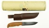 Lot #211 - Helle 610 Didi Galgalu Fixed Blade Knife in tube. Name:  Didi Galgalu, Manufacturer