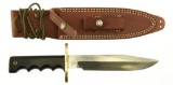 Lot #255 - Randall Model 14 – Attack Fixed blade knife w/Sheath. IN Box with P/W/ BLADE LENGTH: