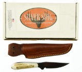 Lot #258 - Silver Stag Slab Series Elk Skinner Knife in Box (ES4000) - An excellent game proces