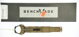 Lot #291 - Benchmade 176BKSN SOCP Dagger Knife in Box - Specs:  Mechanism:  Fixed: Action:  Fix