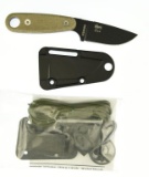 Lot #308 - ESEE Izula-II-B-KIT fixed blade knife. Specifications-Blade Length:  2.875