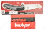 Lot #311 - 3 Kershaw Folding Knives:  1660CB, 3650 & 3840WMX Ken Onion Leek Assisted Flipper Kn