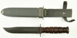 Lot #337 - Ka-Bar USN Mk2 Knife in USN Mk2 Scabbard 7