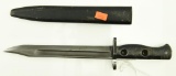 Lot #340 - L1A3 Knife bayonet for use on the 7.62 mm NATO L1A1 variant of the Belgium FN–FAL se