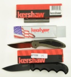 Lot #36 - 2 Kershaw Folding Knives & Tool:  STPTOOL, 1740 2340. STPTOOL RJ Martin STPTOOL See-T