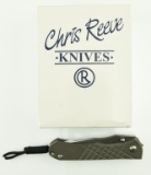 Lot #367 - Chris Reeve Umnumzaan Titanium Handle Folding Knife with Box & P/W. Blade:  CPM S30V