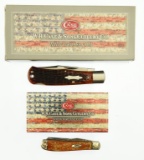 Lot #435 - Lot of (2) W.R. Case & Sons Cutlery Co. Knives to include:  Item No 92870 Mini Trapp
