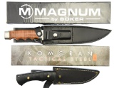 Lot #438 - Lot of (2) Knives to include:  (1) Boker Magnum 02MB565, (1) Komoran Tactical Steel