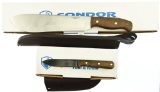 Lot #450 - Lot of (2) Condor Knives to include: (1) Condor 60020/CTK247-4.5HC Kephart Knife. In