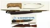 Lot #457 - Lot of (2) Condor Knives to include: (1) Condor 62713/CTK2811-3.9HC Mini Hudson Bay