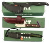 Lot #468 - Lot of (3) CRKT Knifes to include:  Hunt'N Fish 2861, Clever Girl 2709, Burnley Achi