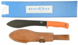 Lot #5 - Benchmade 153BK Jungle Bolo Knife in Box - Specifications:  Blade Length:  9.69