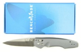 Lot #519 - Benchmade 470 Osborne Emissary Knife. Blue Class in box. Features:  AXIS Assist lock