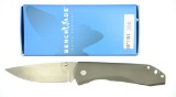 Lot #526 - Benchmade 761 M390 TI Bearing, MLK Knife. First Production 623/1000. Blue Class in b
