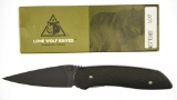 Lot #528 - Lone Wolf LC23159 Folding Knife:  Diablo/Wolfgang Manual 3.3