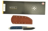 Lot #544 - KA-BAR 5101 Snody Boss Fixed Blade Knife with Box. Weight:  0.15 lb, Blade Type:  Fi