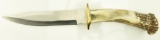 Lot #55 - Silver Stag D2 Crown Series Pacific Bowie Knife (PB8.0) For those who like a big blad