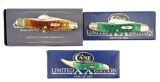 Lot #556 - Lot of (3) W.R. Case & Sons Cutlery Co. Knives to include:  (1) Limited Edition #115