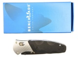 Lot #592 - Benchmade 581BK Barrage Knife. Blue Class in Box. Designer:  Osborne Features Blade