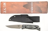 Lot #60 - Benchmade 15007-1 Hunter Knife in Box - Specs: Mechanism:  Fixed: Action:  Fixed Blad