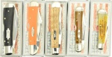 Lot #639 - Lot of (5) W.R. Case & Sons Cutlery Knives to include:  #23133 Tribal Lock, #80508 C