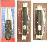 Lot #643 - Lot of (3) Knives to include:  (1) Schatt and Morgan Knives Heritage Series 3302 Ebo