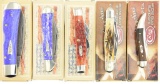 Lot #655 - Lot of (5) W.R. Case & Sons Cutlery Knives to include:  #58282 Tiny Toothpick, #5839