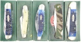 Lot #661 - Lot of (5) W.R. Case & Sons Cutlery Knives to include:  #02828 '49W module 0, #02837