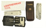 Lot #670 - (1) Leatherman Tool, (1) Leatherman Tool Adapter, (1) Leatherman Wave