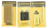 Lot #674 - Lot of Leatherman accessories to include: removable bit driver, Bit kit, and XL Brow