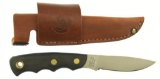 Lot #699 - Knives of Alaska Alpha Wolf 00326FG Hunter Suregrip Fixed Blade Knife, Blade Length: