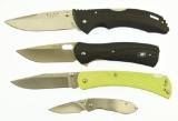 Lot #740 - Lot of (4) Buck Knives to Include:  (1) Buck Vantage Pro Specifications:  Blade: 