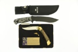 Lot #743 - Lot of (2) Buck Knives to include:  (1) Buck 620 Reaper Knife in Box - Specification