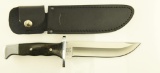 Lot #744 - Buck Frontiersman #124BKSLE-B Knife in Box - Blade Length:  6 1/4