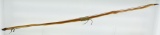  Lot #759 - 70” Yew English Style longbow 35-40lb draw made by Bill Darr 1999