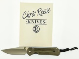 Lot #76 - Chris Reeve Large Sebenza 21 Titanium Handle w/Micarta Inlay Folding Knife with Box &