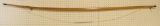  Lot #761 - 83” Bickerstaff long bow with 100lb draw in cloth cover