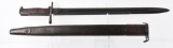  Lot #779 - 1919 US Military WWI bayonet with scabbard SN# 1066391