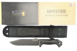 Lot #96 - Ka-Bar Becker BK7 Combat Utility Fixed blase knife with Box. Weight:  0.85 lb, Blade