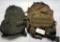 Lot #1112 - (2) Military style day pack backpacks to include one by SOG & the other has no  mar