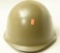 Lot #1144 - WWII Style Helmet with liner and interior markings of 2-52