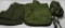 Lot #1257 - Lot of green military related clothing & accessories to include mechanics  tool bag