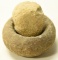 Lot #1291 - Ancient stone Native American mortar & pestle