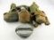 Lot #1472 - US military marked lot of gear to include 3 belts, an Aeronautic first aid kit,  me
