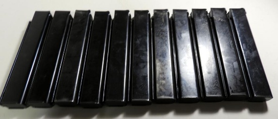 Lot #803 - (10) Thompson 30 Round .45 caliber magazines in military ammo can. HIGH CAPACITY
