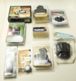 Lot #1159 - Lot of gun accessories in boxes and packaging to include Tasco ProPoint 1x26mm  ill